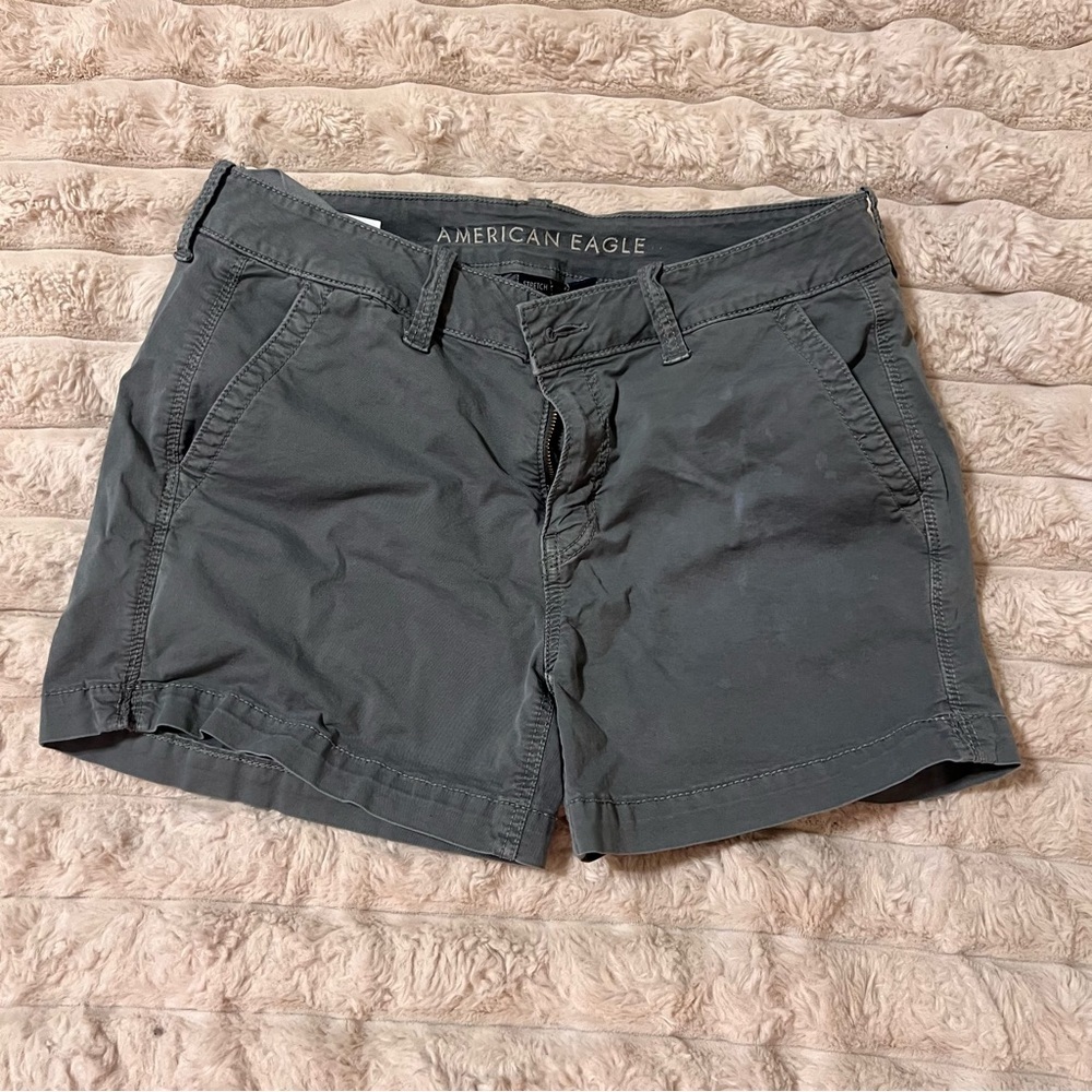 American Eagle Outfitters Stretch Gray Shorts